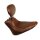 Mustang, Wide Tripper solo seat. With rider backrest