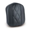 Mustang, OEM style sissy bar pad. Black. Diamond