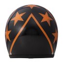 DMD HELMET VINTAGE STUNT BLACK/ORANGE