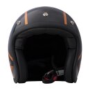 DMD HELMET VINTAGE STUNT BLACK/ORANGE