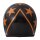 DMD HELMET VINTAGE STUNT BLACK/ORANGE