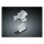 Kuryakyn, oil filler spout cover. Chrome