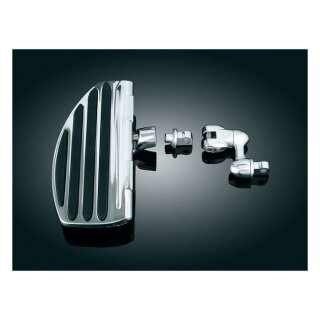 Kuryakyn rider/passenger ISO-floorboards. Low mount