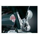 Kuryakyn, front fork custom tie-down brackets. Chrome