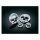 Kuryakyn, replacement Zombie medallion set, large