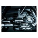 Kuryakyn, adjustable Touring passenger pegs. Chrome