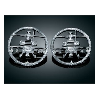 KURYAKYN HELIC. GUNSHIP SPEAKER GRILLS