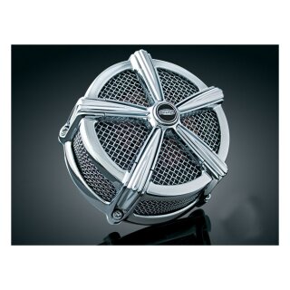 Kuryakyn, Hi-Five Mach 2 air cleaner kit. Chrome