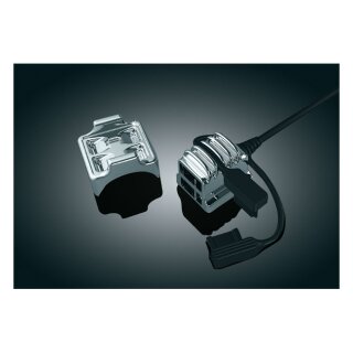 Kuryakyn, handlebar USB charger / power point. Chrome