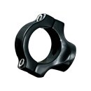 Kuryakyn license plate holder mount clamp, gloss black