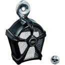 KüryAkyn Mach 2 Hupen Cover schwarz für Harley...