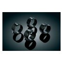 KURYAKYN ACCENTS FOR HEATED GRIPS,BLACK