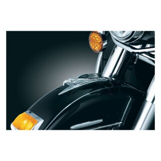 Kuryakyn, Deco Eagle front fender ornament. Chrome