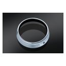 Kuryakyn, 7" headlamp trim ring. Chrome