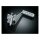 Kuryakyn, adjustable Touring passenger pegs. Chrome