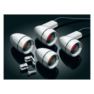 Kuryakyn, late style deep dish turn signal set