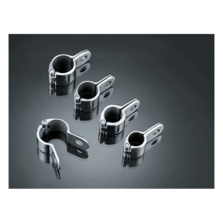 Kuryakyn Magnum quick clamps 1-1/2", chrome