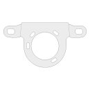 Kuryakyn, carburetor support bracket. Chrome
