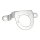 Kuryakyn, carburetor support bracket. Chrome