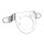 Kuryakyn, carburetor/throttle housing support bracket. Chr.