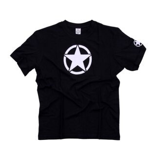 Fostex white star T-shirt black