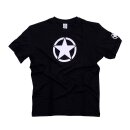 Fostex white star T-shirt black