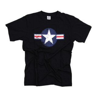 T-SHIRT AIR FORCE STAR & BARS