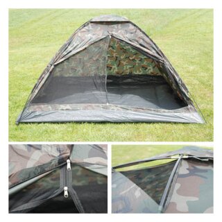 FOSTEX 3-PERSON TENT,CAMOUFLAGE