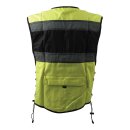 BIKER REFLECTIVE VEST, YELLOW, S-L