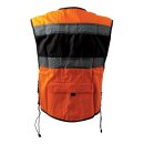 BIKER REFLECTIVE VEST, ORANGE, S-L