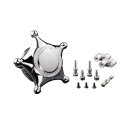 Rebuffini, Sherrif air cleaner assembly. Chrome. CV