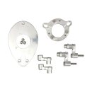 Rebuffini, hardware kit for Meteor air cleaner. Mikuni carb