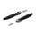Rebuffini, Ellipse passenger pegs. Black