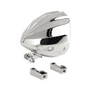 Rebuffini, Giuone 5-3/4" headlamp shell. Chrome