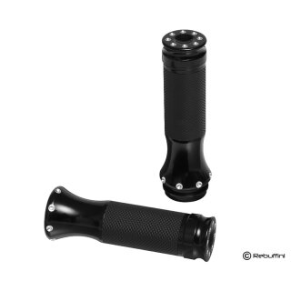 Rebuffini Billet Aluminium REA Griffe schwarz für Harley 08-24 TBW