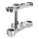 Rebuffini, New Mira Wide Glide triple tree kit. Chrome