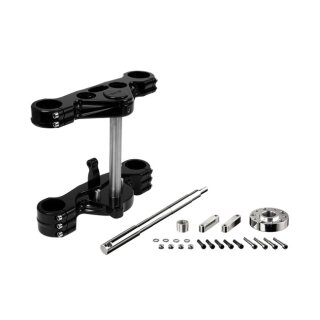 Rebuffini, New Mira Wide Glide triple tree kit. Black