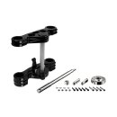 Rebuffini, New Mira Wide Glide triple tree kit. Black