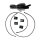 NAMZ, handlebar wiring cover kit. For internal wiring, 20"