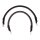 NAMZ, battery cable set. Black. 11 inch (27.5cm)