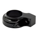 Rebuffini, universal 1" mirror mount. Black. left