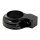 Rebuffini, universal 1" mirror mount. Black. left