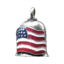 COLORED AMERICAN FLAG GREMLIN BELL