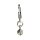 SINGLE DICE ZIPPER PULL
