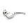 Clutch lever assembly. Chrome