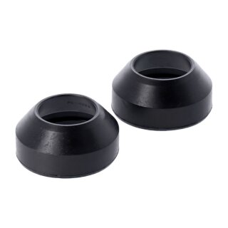 OEM Style Ersatz 41mm Gummi Staubschutz Gabelmanschetten für Harley 80-07