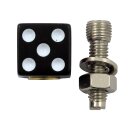 Trik Topz license plate mounts Dice black