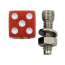 Trik Topz license plate mounts Dice red