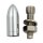 Trik Topz license plate mounts Bullet silver
