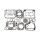 Cometic, EST top end gasket kit. Evo B.T.